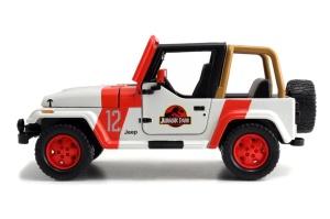 Masinuta Metalica Jurassic World 1992 Jeep Wrangler 1:24 - Img 7