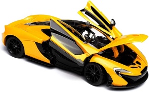 Masinuta Metalica Mclaren P1 Galben Scara 1 La 24 - Img 2