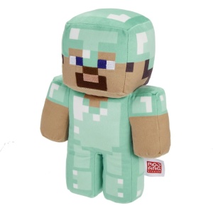 Minecraft Figurina De Plus Diamond Steve 20Cm - Img 4