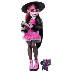 Monster High Papusa Draculaura Si Animalutul Count Fabulous - Img 6