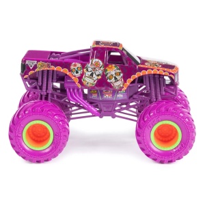 Monster Jam Masinuta Metalica Calavera Scara 1:24 - Img 2
