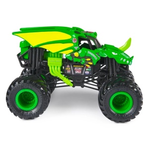 Monster Jam Masinuta Metalica Dragonoid Scara 1:24 - Img 3