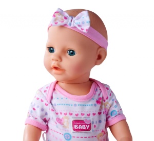 New Born Baby Set Bebelus Roz - Img 3