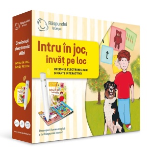 Pachet Raspundel Istetel, creion si carte Intru in joc, invat pe loc, 2.0