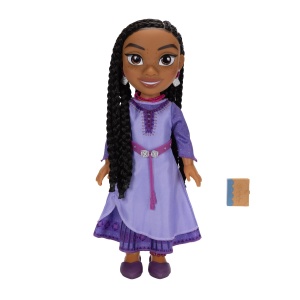 Papusa aventuriera Asha, personaj din animatia Disney Wish, 38 cm - Img 5