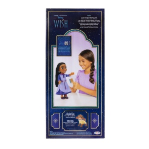 Papusa aventuriera Asha, personaj din animatia Disney Wish, 38 cm - Img 8