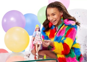 Papusa Barbie Extra Style Beanie - Img 2