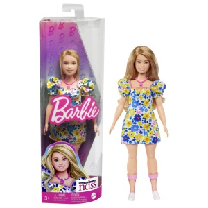 Papusa Barbie Fashionista Blonda Cu Sindrom Down - Img 2