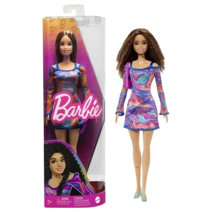 Papusa Barbie Fashionista Satena Cu Pistrui - Img 5