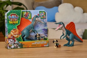 Patrula Catelusilor Filmul Cu Dinozauri Set De Joaca Dino Rise And Roll Cu Figurina - Img 9