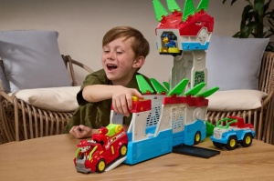 Patrula Catelusilor Filmul Cu Dinozauri Set Sediu Mobil Dino Cu Figurina Si Accesorii - Img 4