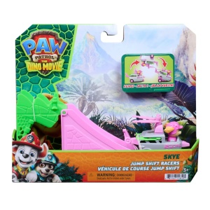 Patrula Catelusilor Filmul Cu Dinozauri Set Vehicul Cu Rampa Si Figurina Skye