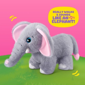 Pets Alive - Jucarie de plus interactiva, Mama Elefant si puii sai - Img 9
