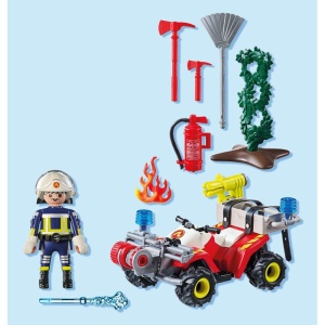 Playmobil - ATV de pompieri Playmobil - Img 5