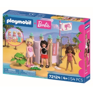 Playmobil - Barbie Cabina de schimb la plaja - Img 2