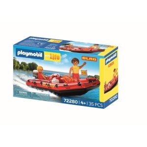 Playmobil - Jucarie de rol Barca de salvare - Img 3