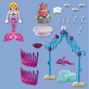 Playmobil - Jucarie de rol Bufet pentru nunta subacvatica - Img 3