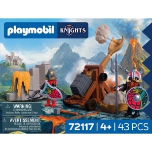 Playmobil - Jucarie de rol Catapulta cavalerilor Dragon - Img 2