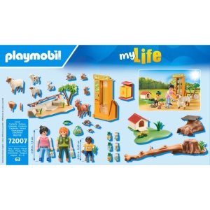 Playmobil - Jucarie de rol mini gradina zoologica - Img 3