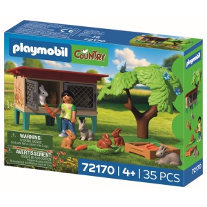 Playmobil - Jucarie de rol Tarcul iepurilor - Img 2