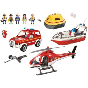 Playmobil - Misiunea De Salvare A Pompierilor - Img 3