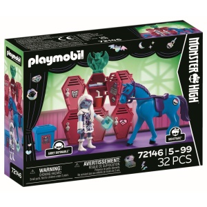 Playmobil - Monster High Abbey si dulapurile scolare - Img 2