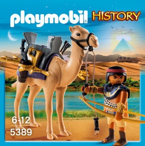 Playmobil - Razboinic Egiptean Cu Camila - Img 2