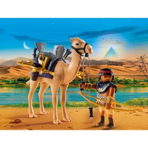 Playmobil - Razboinic Egiptean Cu Camila - Img 3