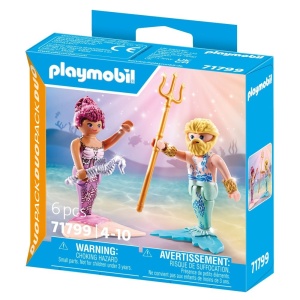 Playmobil - Set 2 figurine Sirena si Triton - Img 3