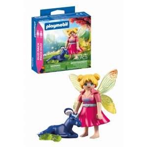 Playmobil - Set 2 figurine zana cu pui de unicorn