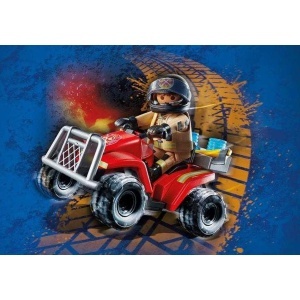 Playmobil - Vehicul Pullback Pompieri - Img 2