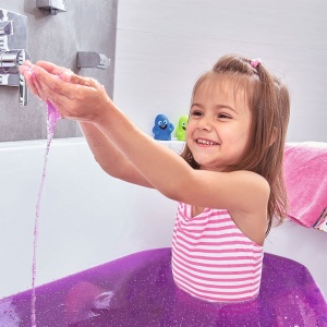Pudra de baie Simba Glibbi Glitter Slime 150 g - Img 3
