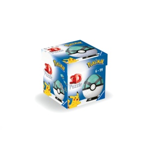 Puzzle 3D bila Pokemon m3 54 piese
