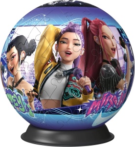 Puzzle 3D Glob K Pop Vanatori De Demoni - Img 2