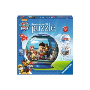 Puzzle 3D Glob Patrula Catelusilor