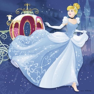 Puzzle Aventura Printeselor Disney, 3X49 Piese - Img 2