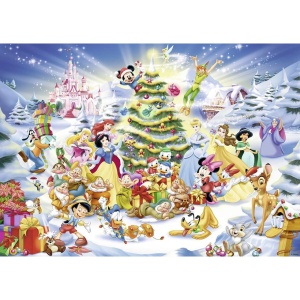 Puzzle Brad De Craciun In Familia Disney, 1000 Piese - Img 2