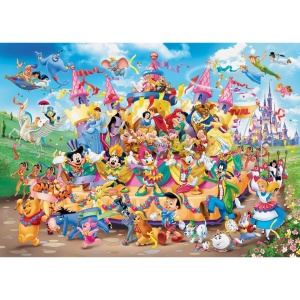 Puzzle Carnavalul Disney Multicolor, 1000 Piese - Img 2