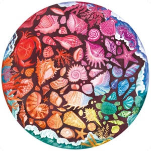 Puzzle cerc animale marine 500 piese - Img 2