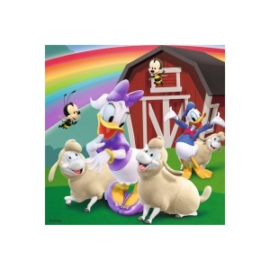 Puzzle Clubul Mickey Mouse , 3X49 Piese - Img 2