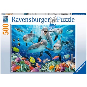 Puzzle Delfini, 500 Piese