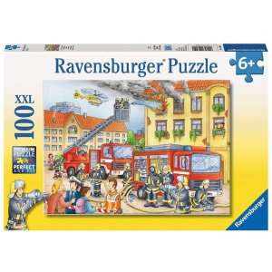 Puzzle Departamentul Pompierilor, 100 Piese