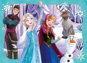Puzzle Disney Frozen 4X100 - Img 7