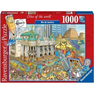 Puzzle Fleroux Rio De Janeiro, 1000 Piese
