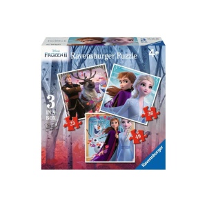 Puzzle Frozen II, 25/36/49 Piese