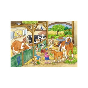 Puzzle O Zi La Ferma, 2X24 Piese - Img 3