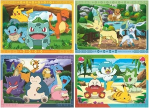 Puzzle Pokemon Bumper Pack 4X100 - Img 2