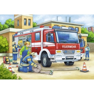 Puzzle Politie Si Pompieri, 2X12 Piese - Img 2