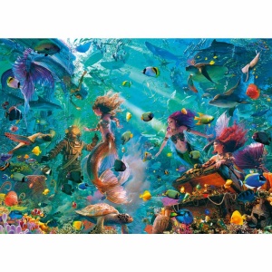 Puzzle sirene si animale 9000 piese - Img 2