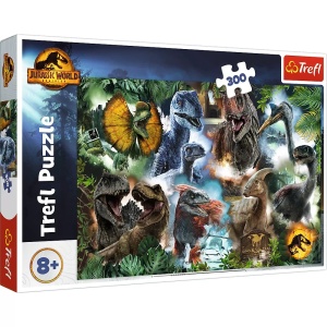 Puzzle Trefl 300 Jurrasic World Dinozaurii Favoriti